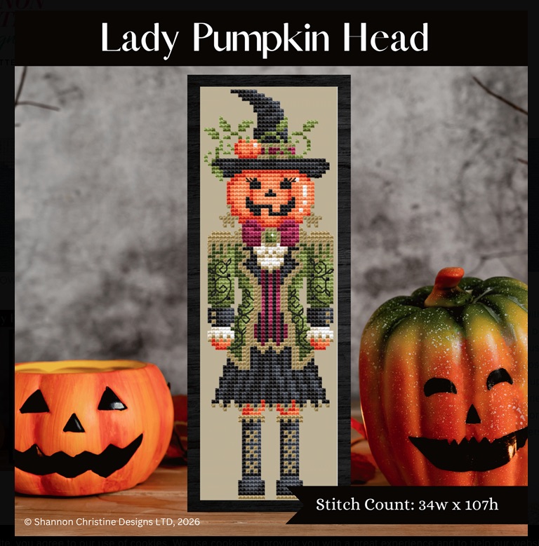 Lady Pumpkin Head
